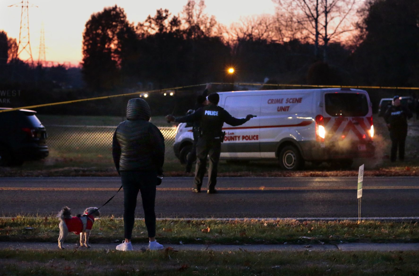 Officers find evidence in private park during search for missing woman